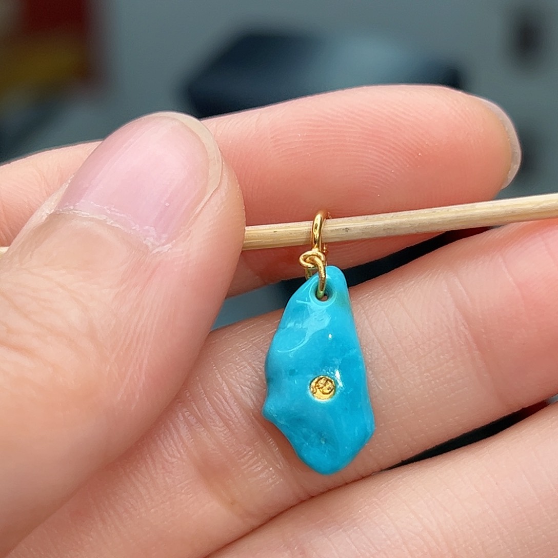 绿松石珠宝奇石未镶嵌