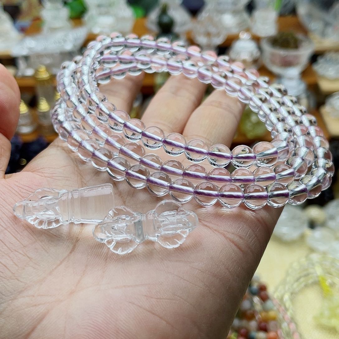 水晶颈饰未镶嵌开*吊坠定制