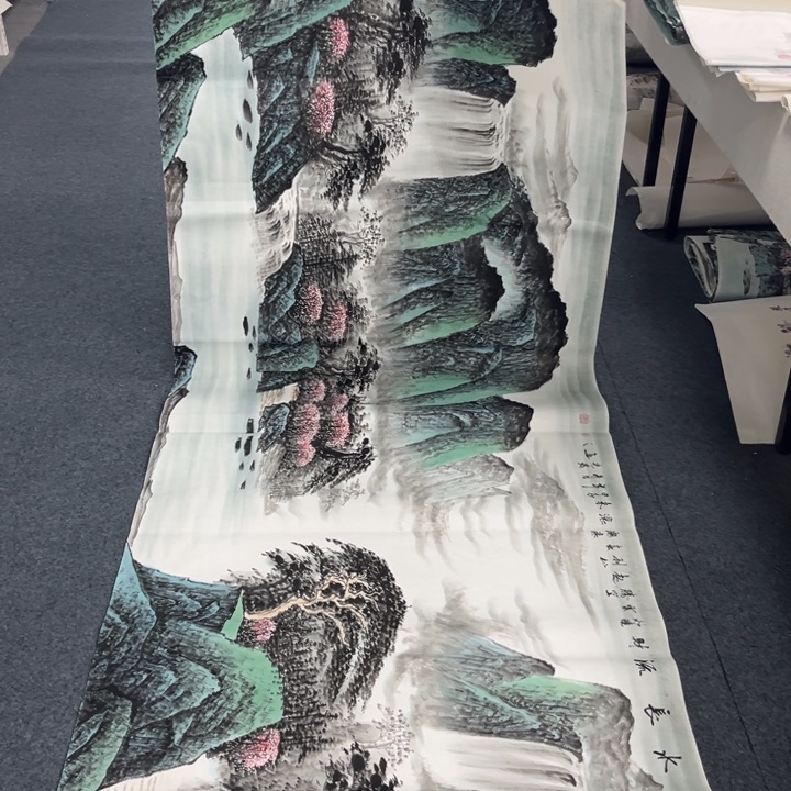 国画绘画手绘作品