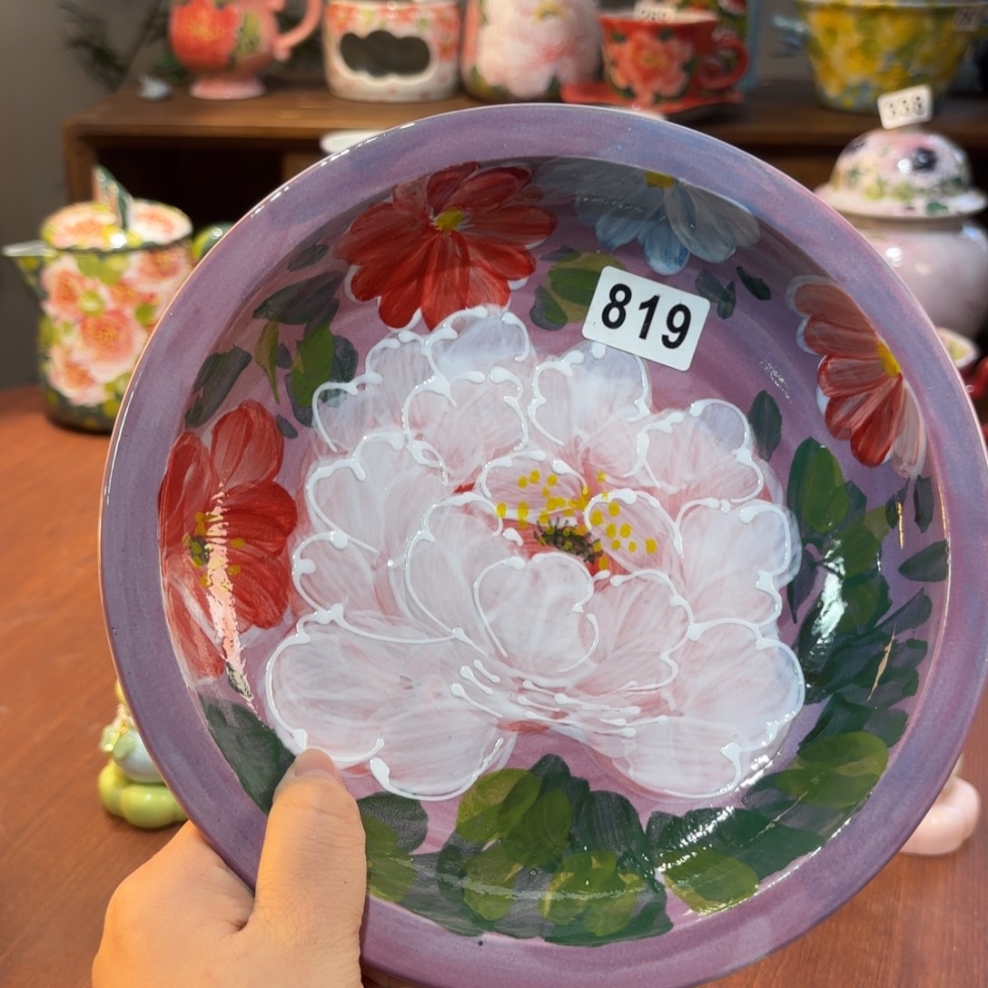 景德镇手绘高温釉下彩陶瓷茶具