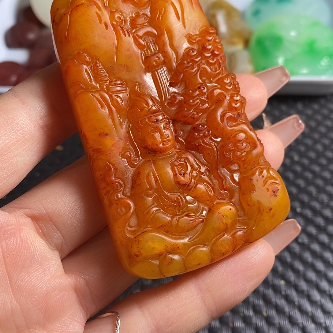 岫玉未镶嵌珠宝奇石