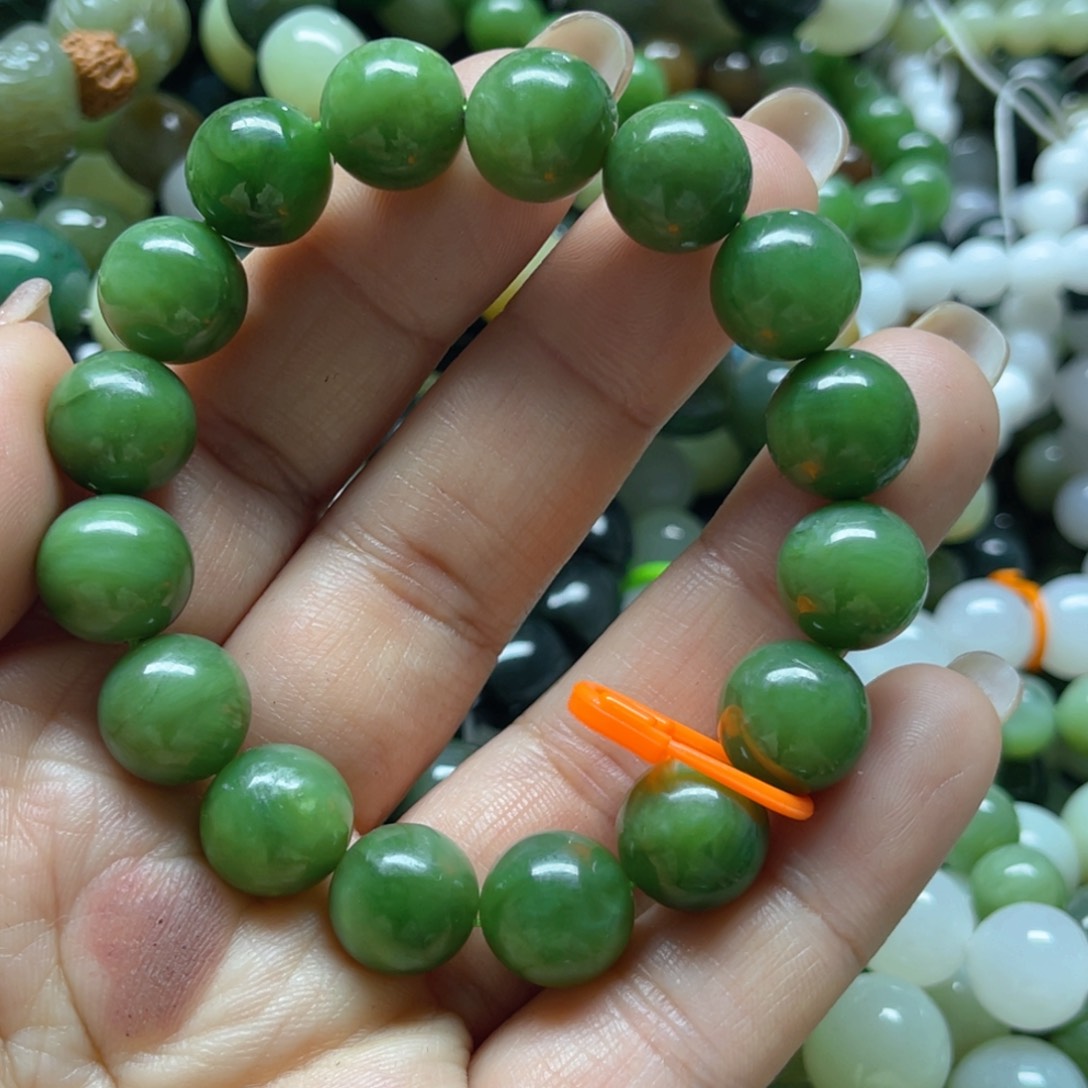 和田玉手链未镶嵌