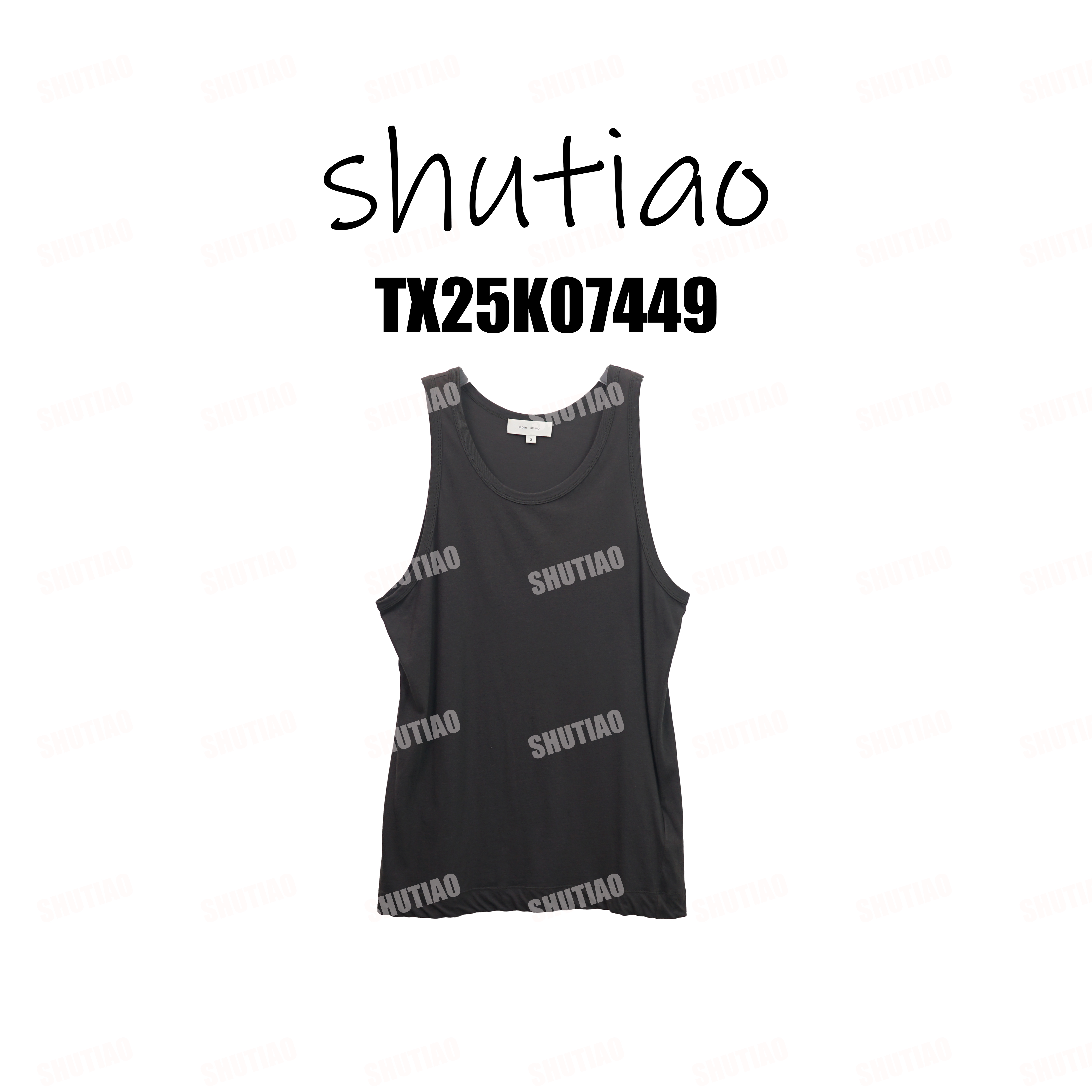 【SHUTIAO】2025冬季：新款小众设计款背心TX25K07449