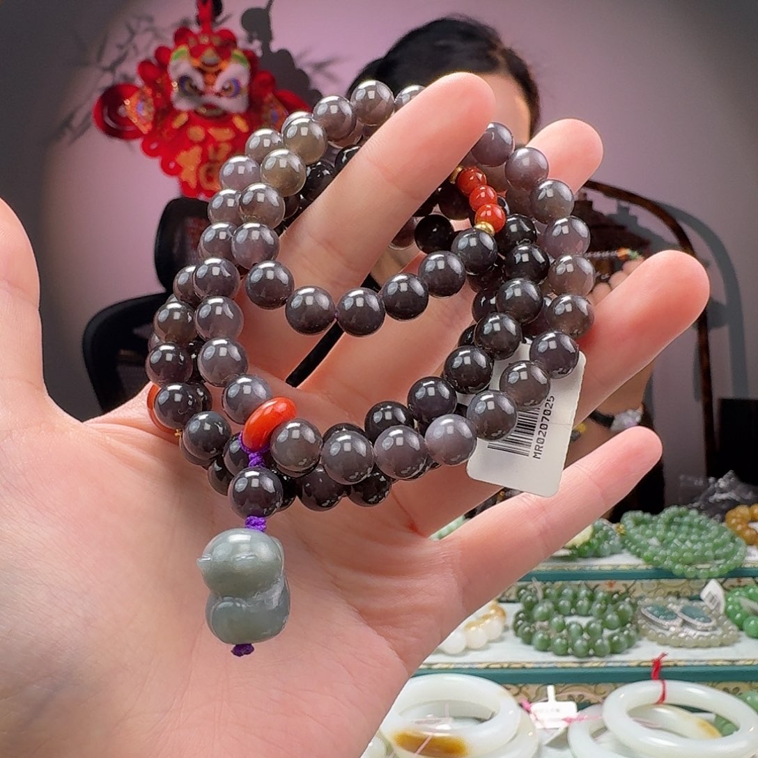 和田玉手串未镶嵌