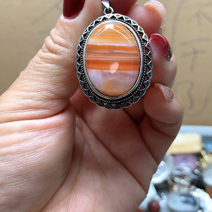 水晶水晶吊坠未镶嵌