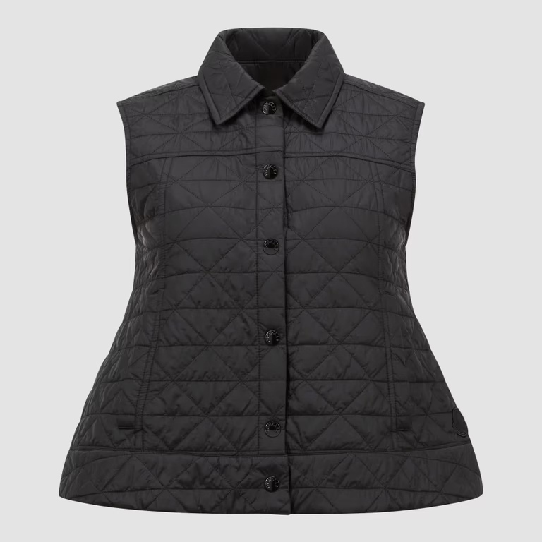 全新未使用 MONCLER 25新款 女士 棉马甲背心VAYRES