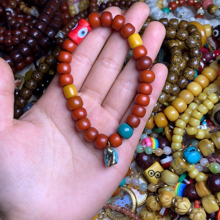 泥塑阿***噜藏式风格民俗手工艺