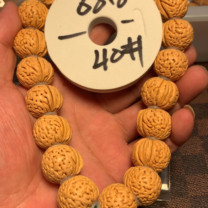 手串桃核40号开课啦