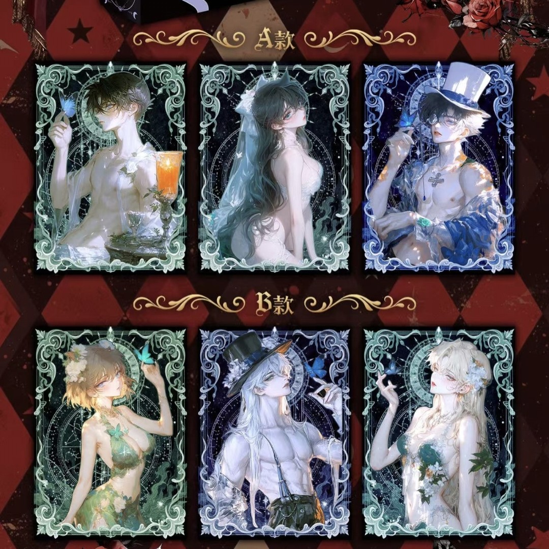 【平拆/玩法】柯谷社名侦探柯南【迷情魅影】a6色纸