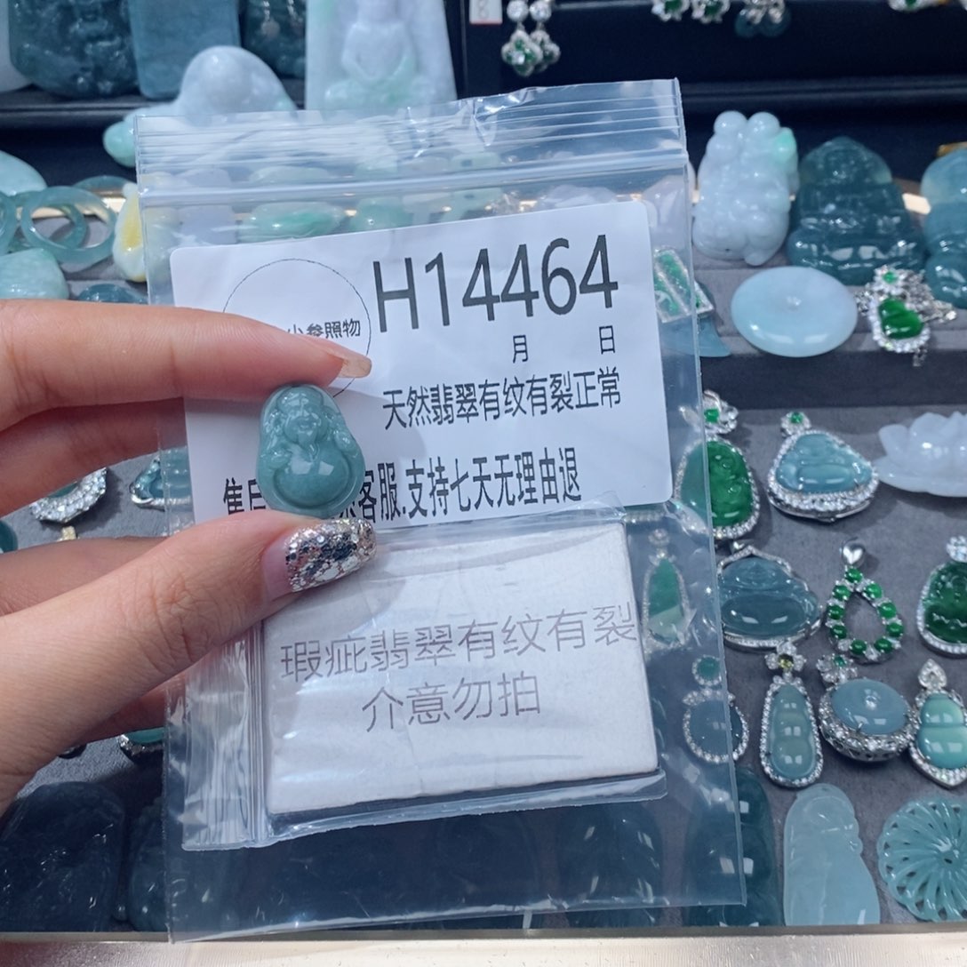 翡翠未镶嵌颈饰吊坠13