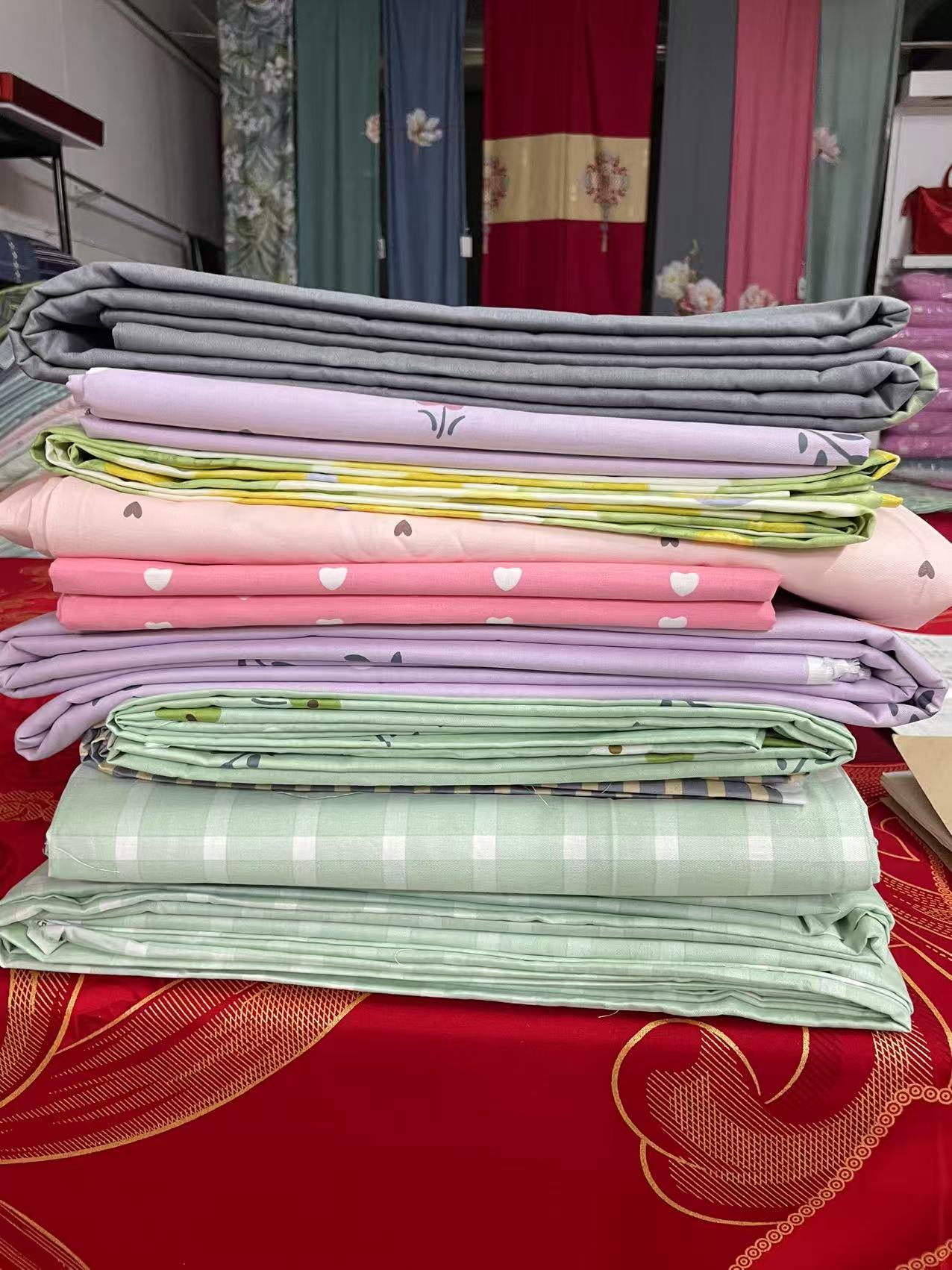 （A）床品，清货...，少量库存 加密多规格，花色尺寸以主播介绍为准