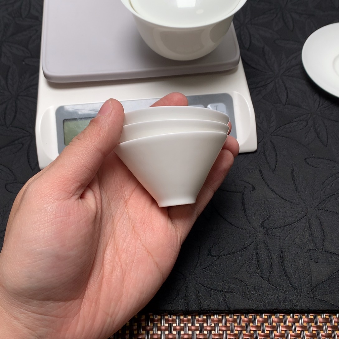 3斗笠杯骨瓷薄胎茶具骨瓷薄胎茶具