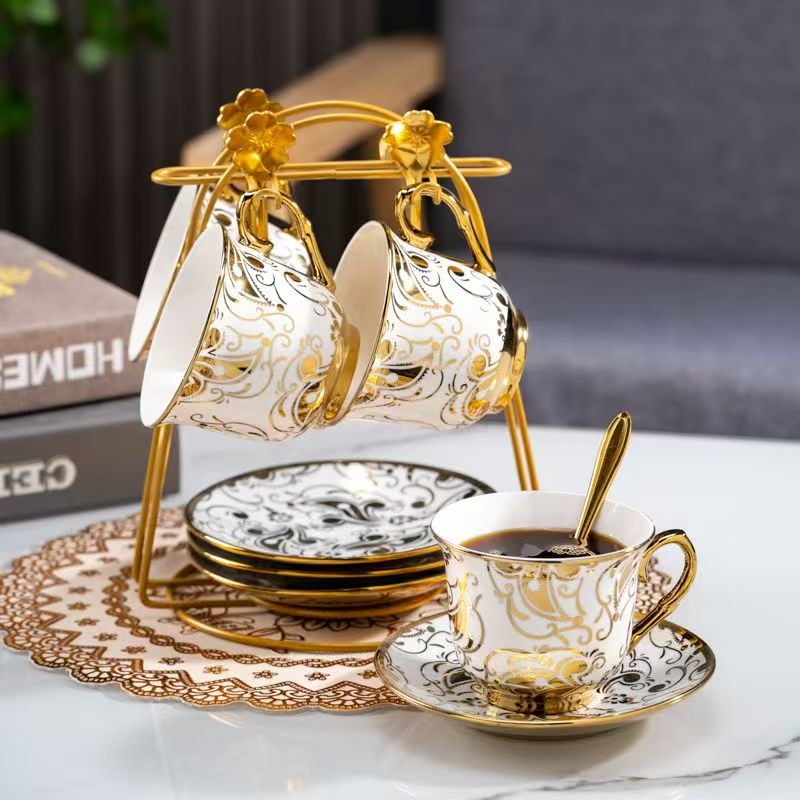 陶瓷咖啡杯高颜值花茶杯