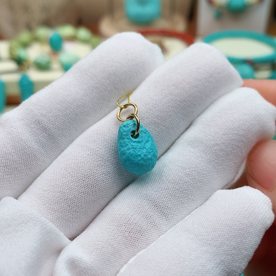 绿松石未镶嵌配饰