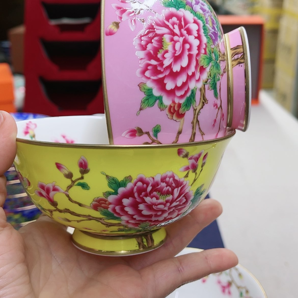 【闪购商品】珐琅4.5寸2个……………………