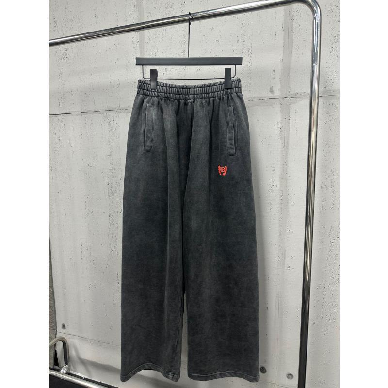 YXY【巴黎双B麦穗红标洗水卫长裤】450克秋季潮牌重磅长裤男女百搭