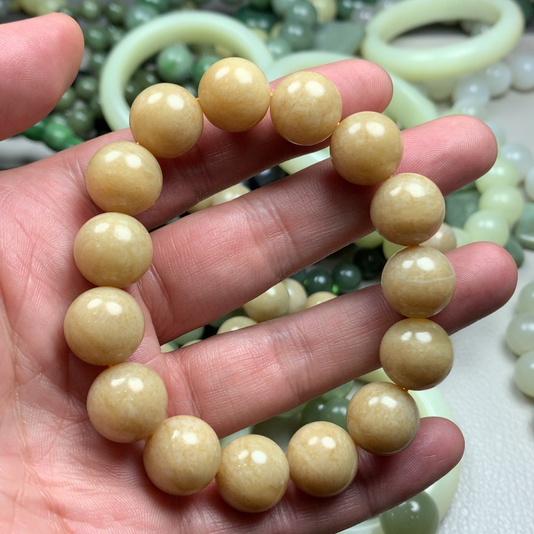 和田玉手链未镶嵌