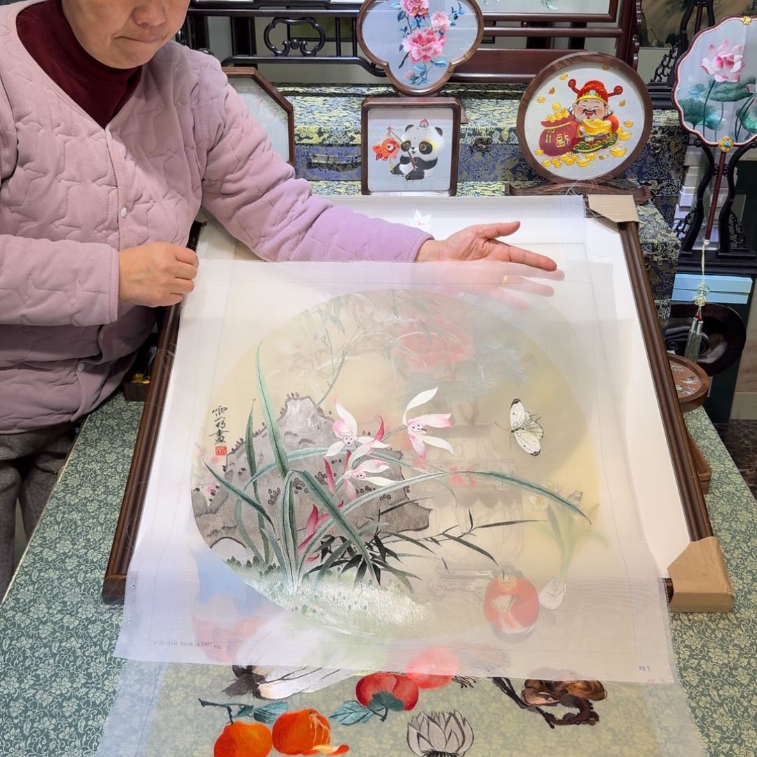 刺绣手工苏绣工艺