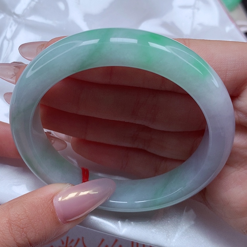 【闪购商品】翡翠手镯未镶嵌56圈