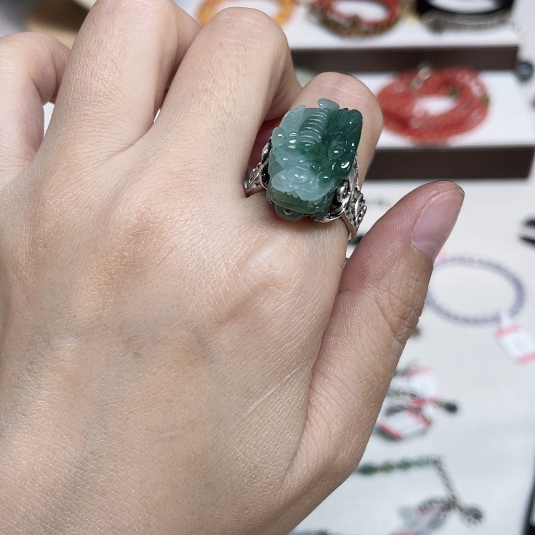 足银925银镶嵌戒指