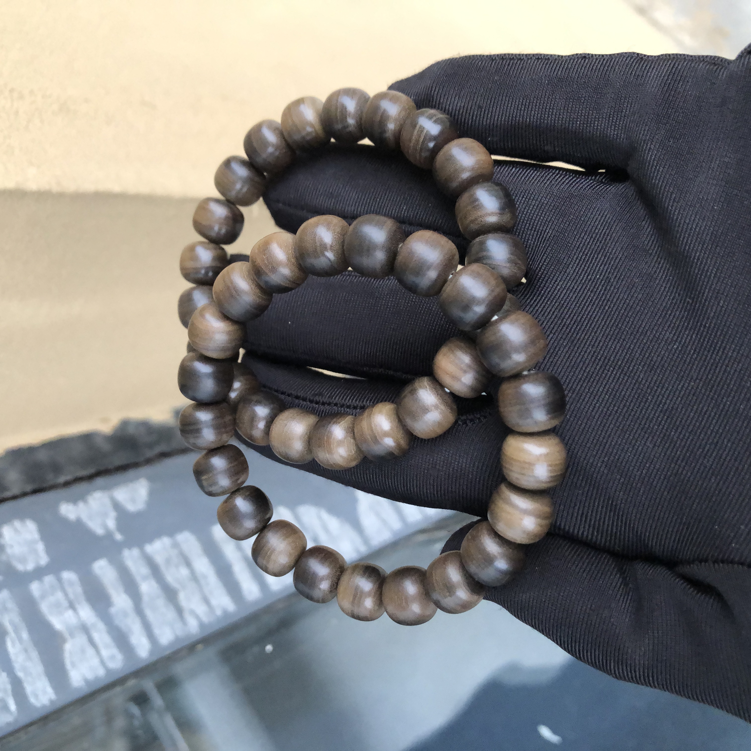 老山檀9*10阴沉手串