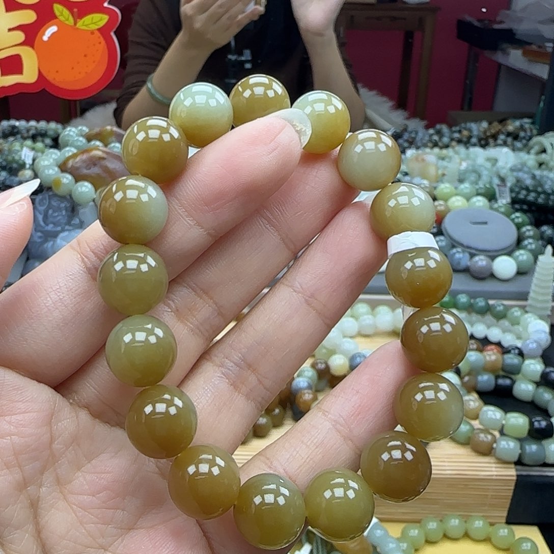 和田玉手链未镶嵌