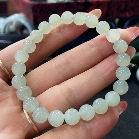 和田玉手链未镶嵌