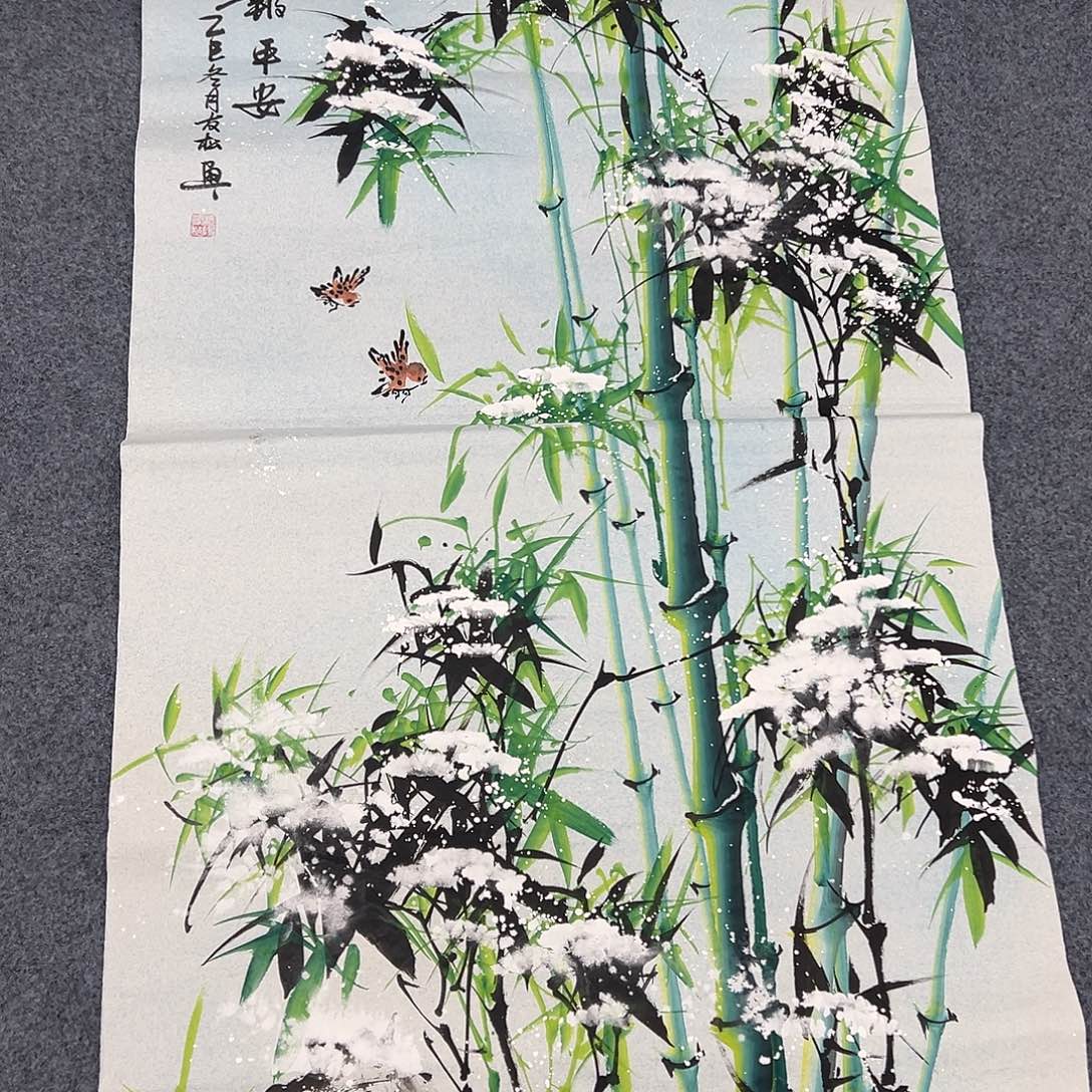 国画纯手绘作品图