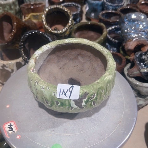 红陶粗陶花盆手工