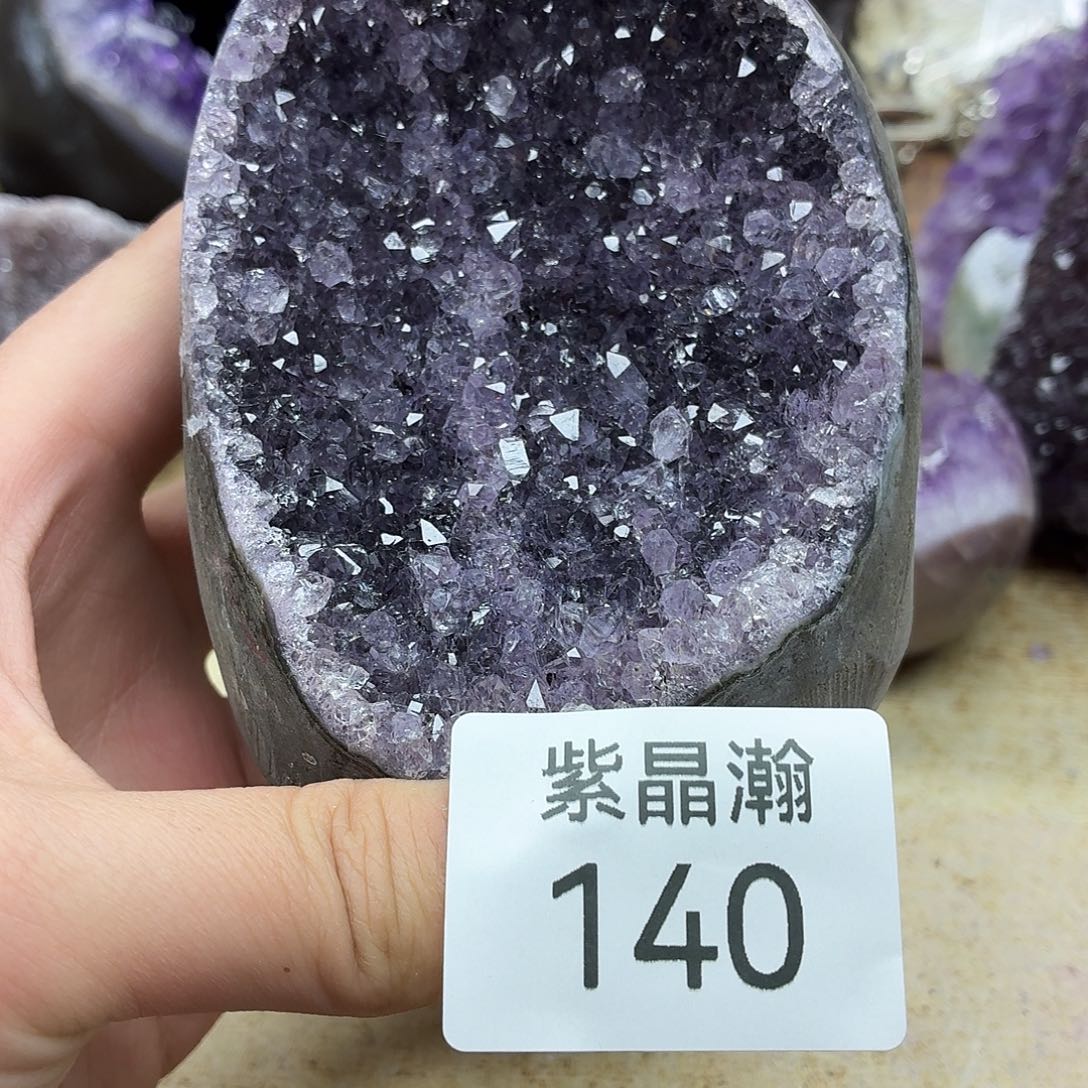 大型摆件（非配饰）紫晶未镶嵌