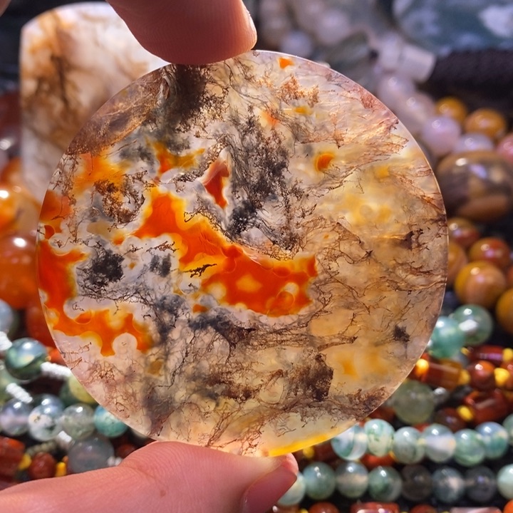 【闪购商品】玛瑙/玉髓颈饰未镶嵌陳**翔