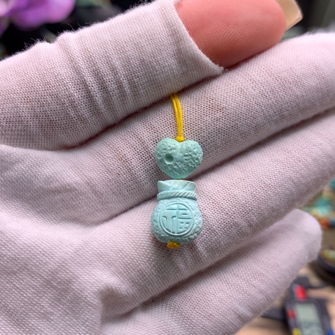 绿松石未镶嵌配饰