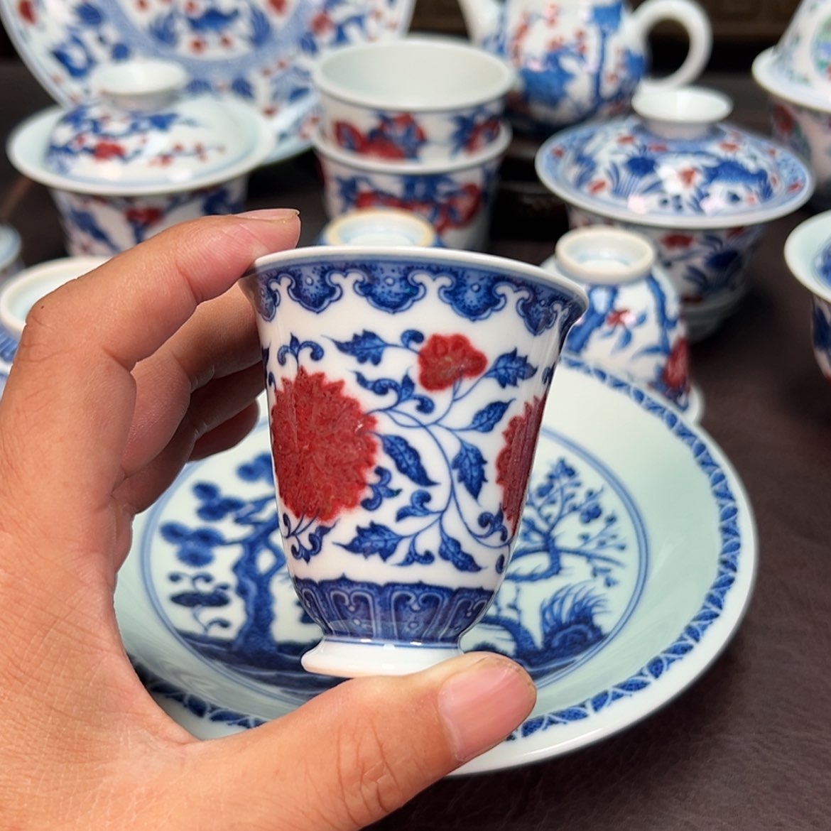 【闪购商品】冰**乐景德镇陶瓷艺术杯