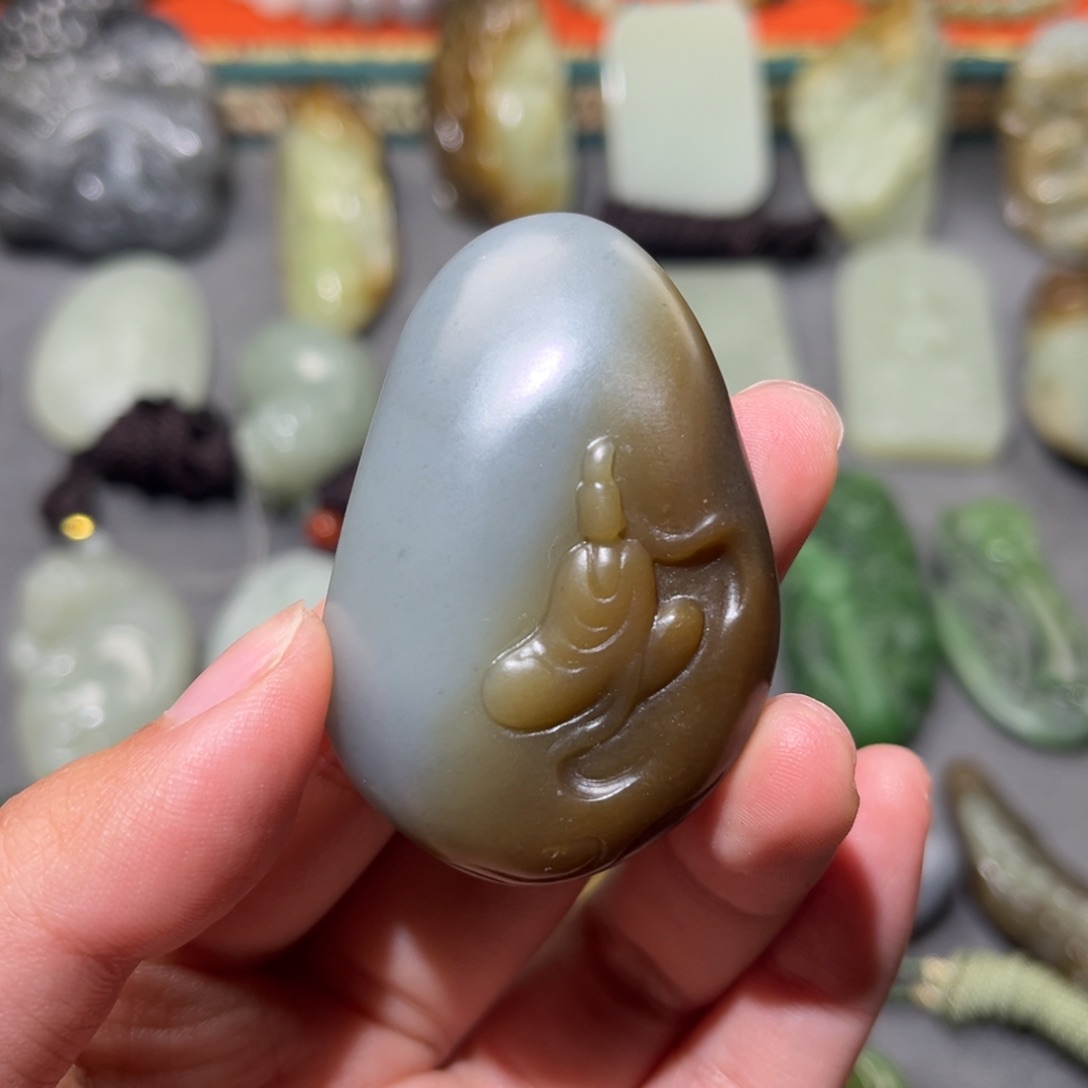 和田玉挂件未镶嵌