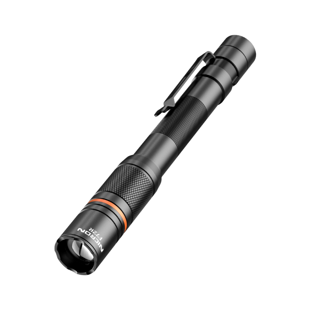 耐朗  F72R变焦笔形手电筒 防水 轻便带报夹 多场景户外照明