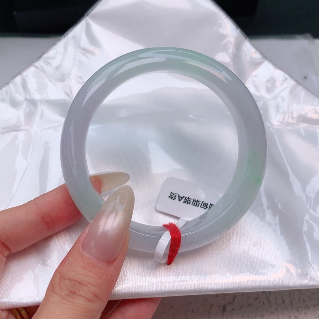 未镶嵌手镯翡翠正圈54 0710