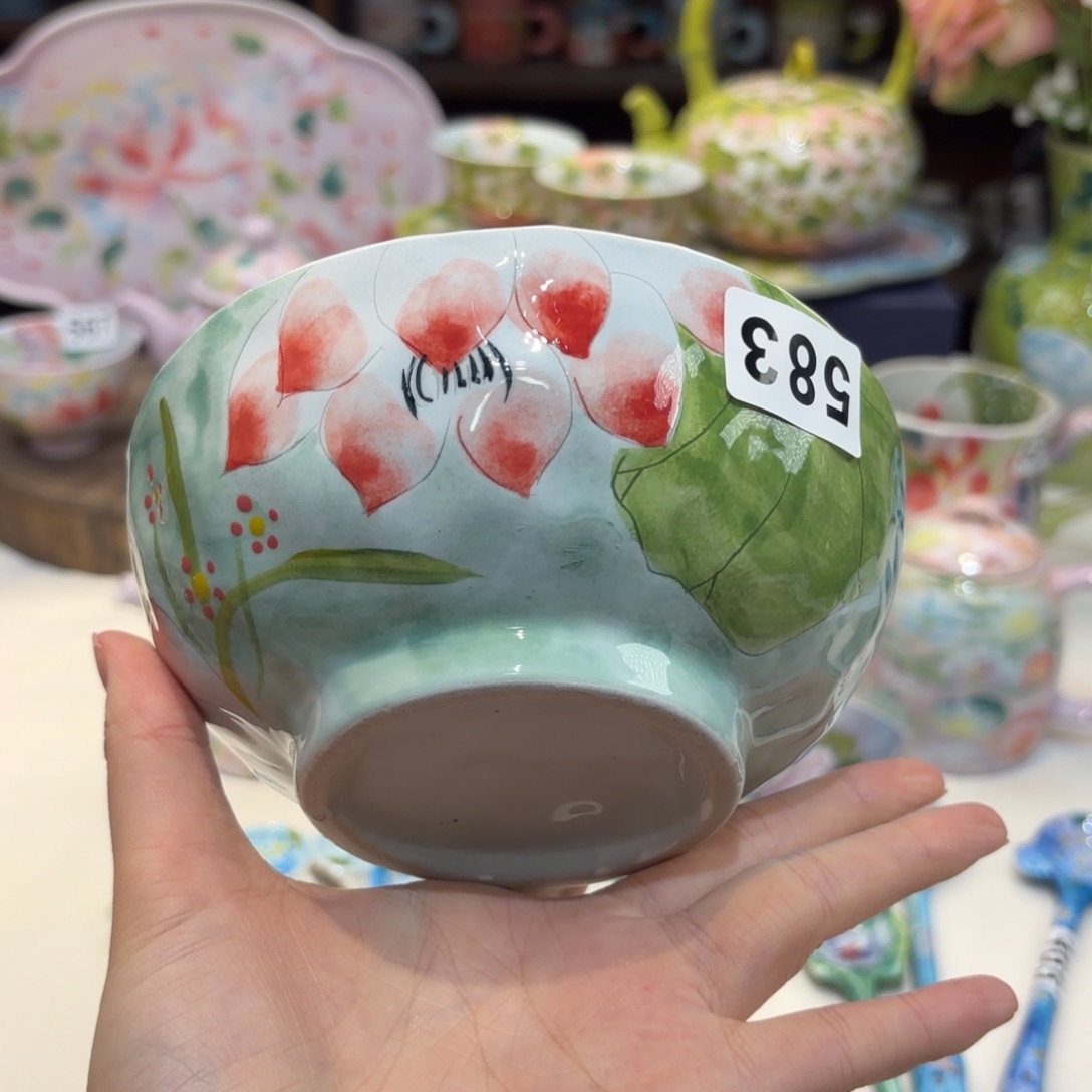 嘟***景德镇手绘高温釉下彩陶瓷茶具