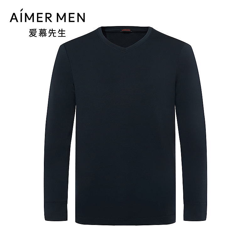 爱慕先生25AW真丝舒暖暖衣V领长袖NS72M941