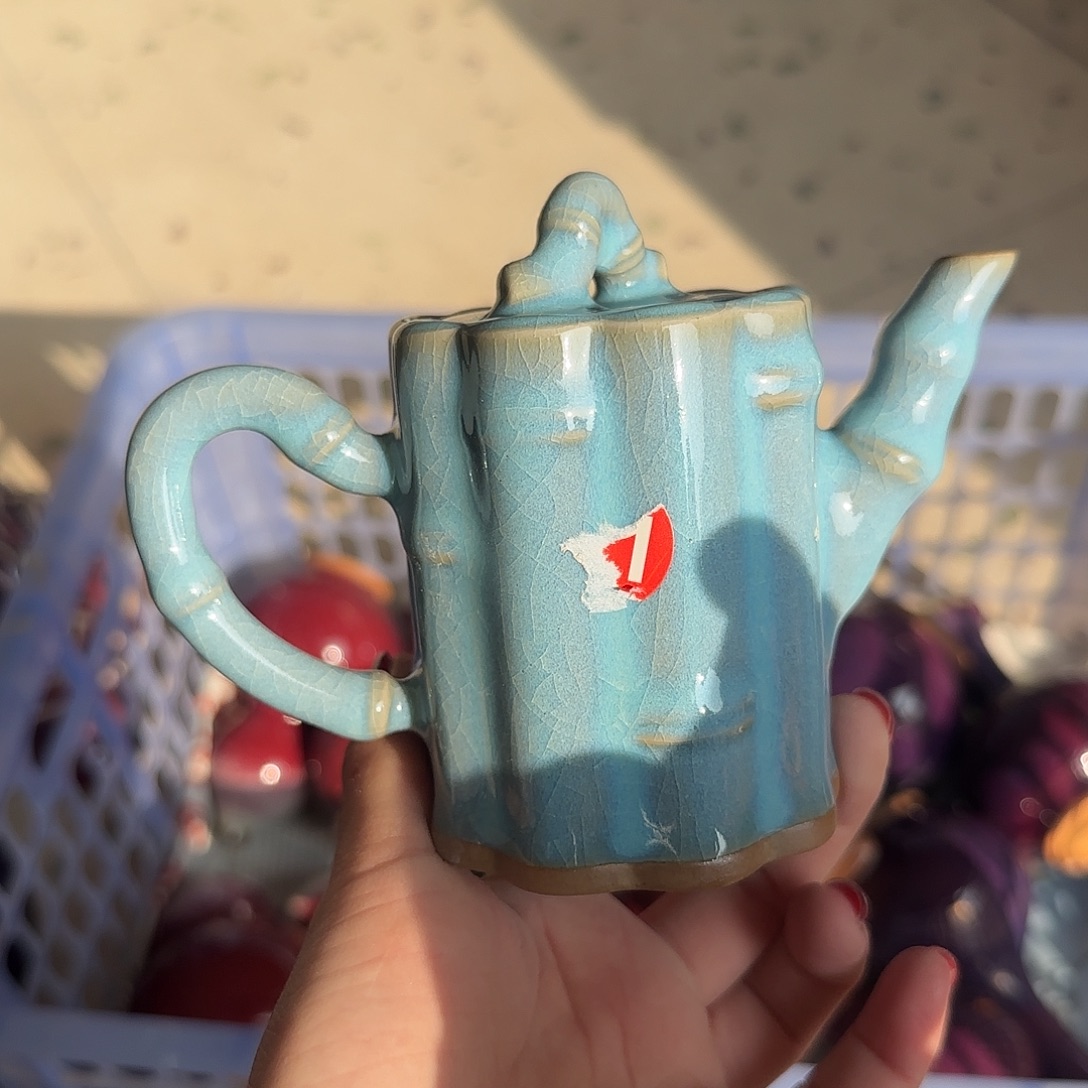 陶摆件郑家钧窑摆件