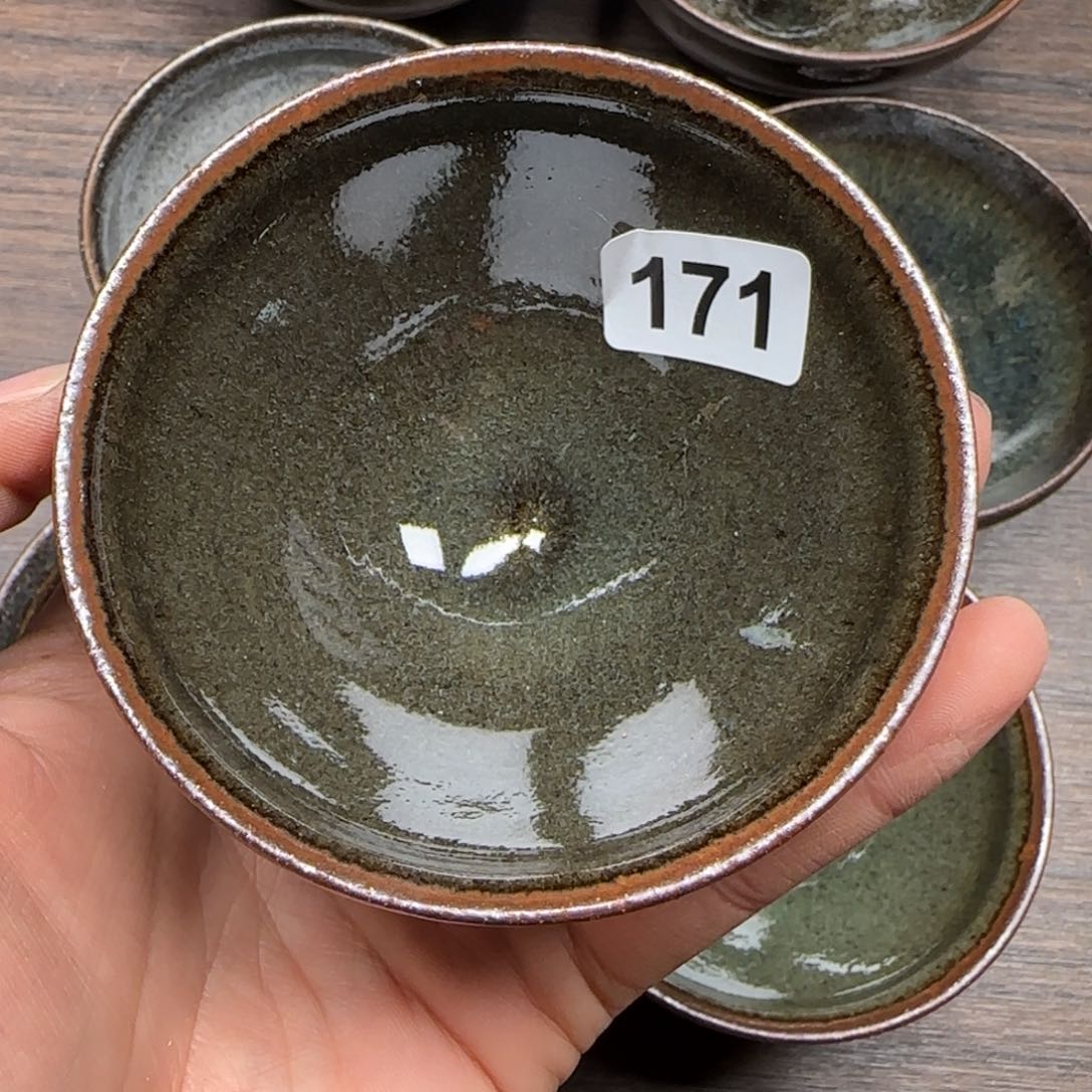 茶盏春****记龙窑柴烧原矿原釉171