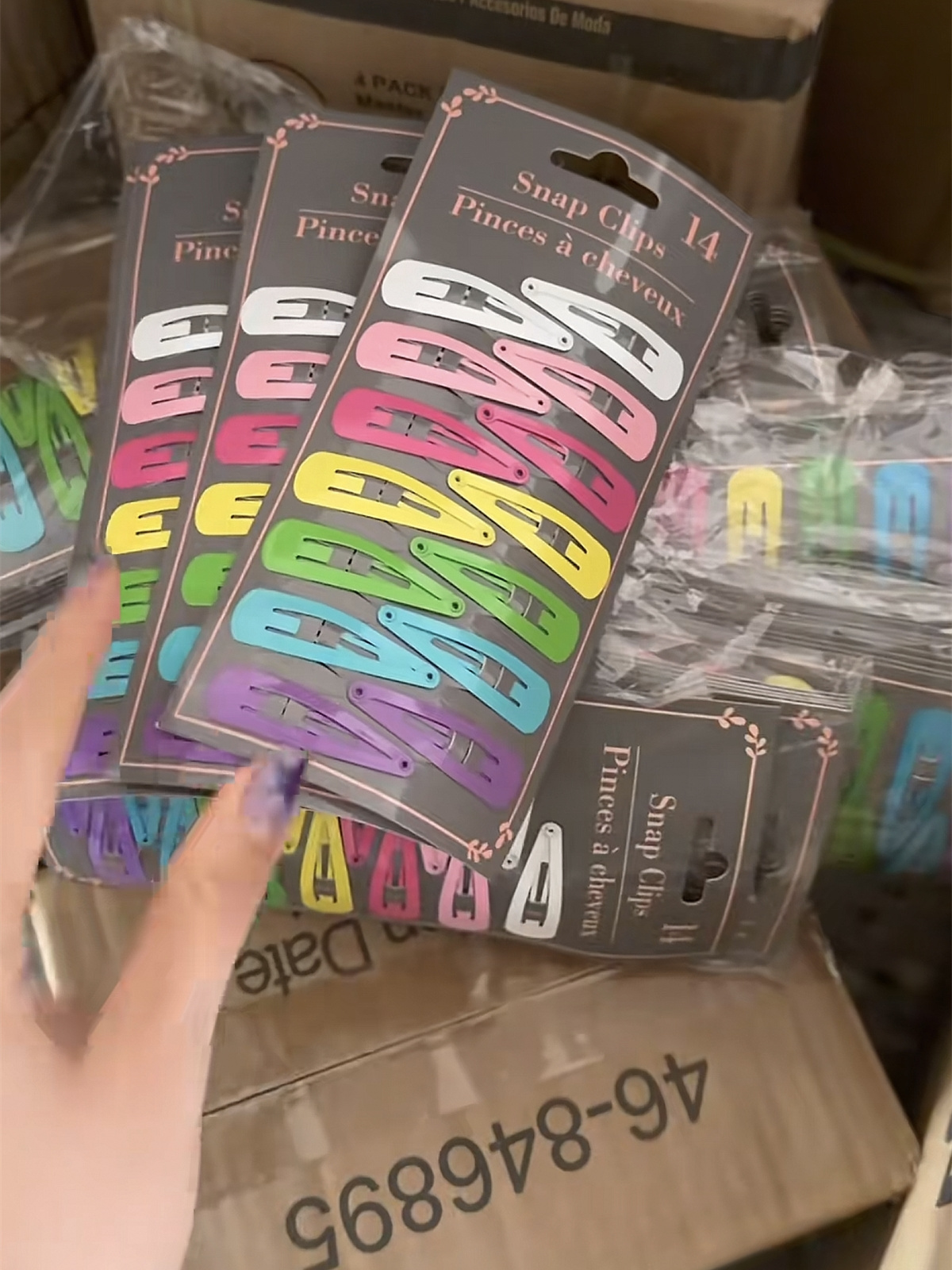 12月14号发4卡！新品彩色发夹刘海夹    