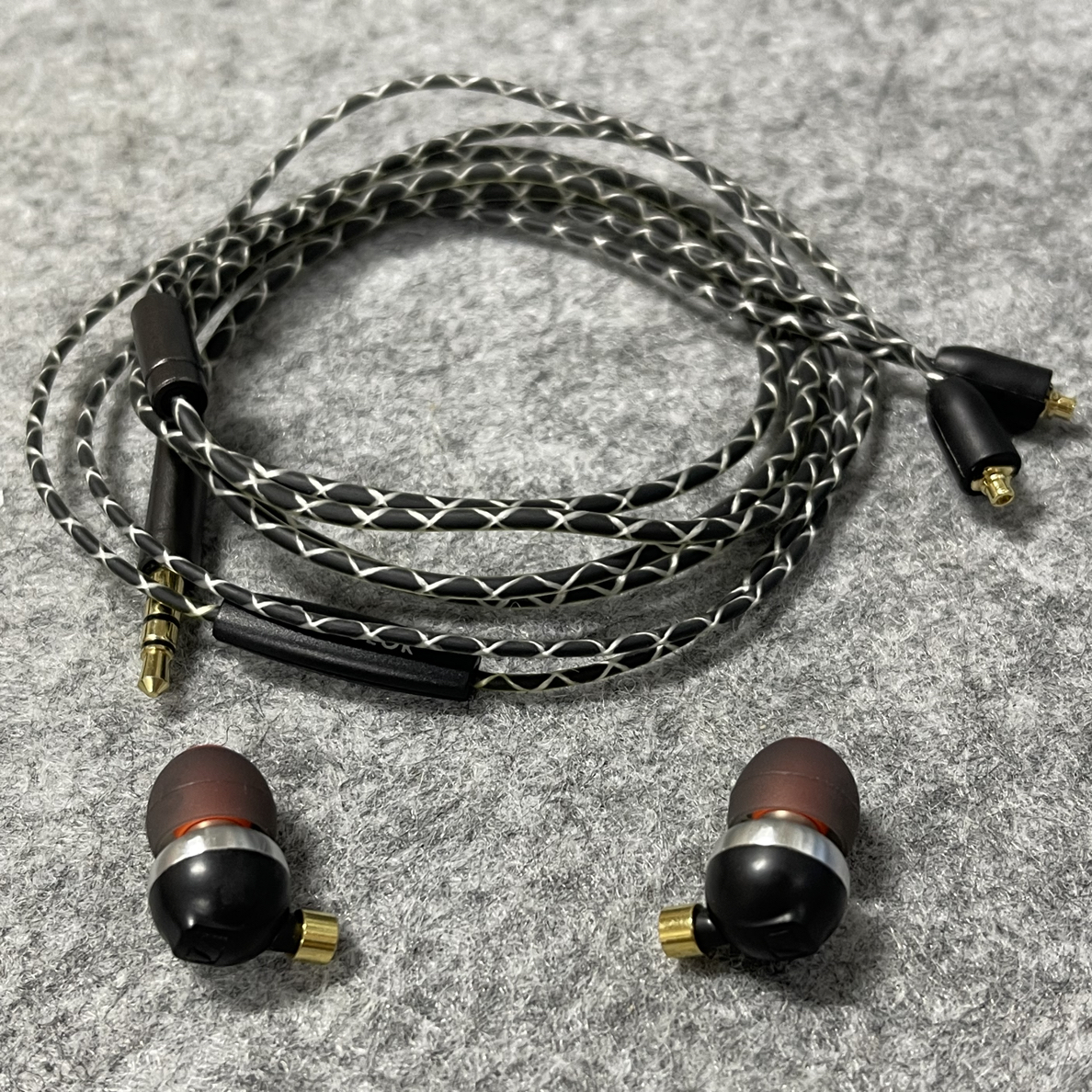 捡漏大牌经典发烧 森家 cx1.00原装单元DIY有线HiFi高保真mmcx口