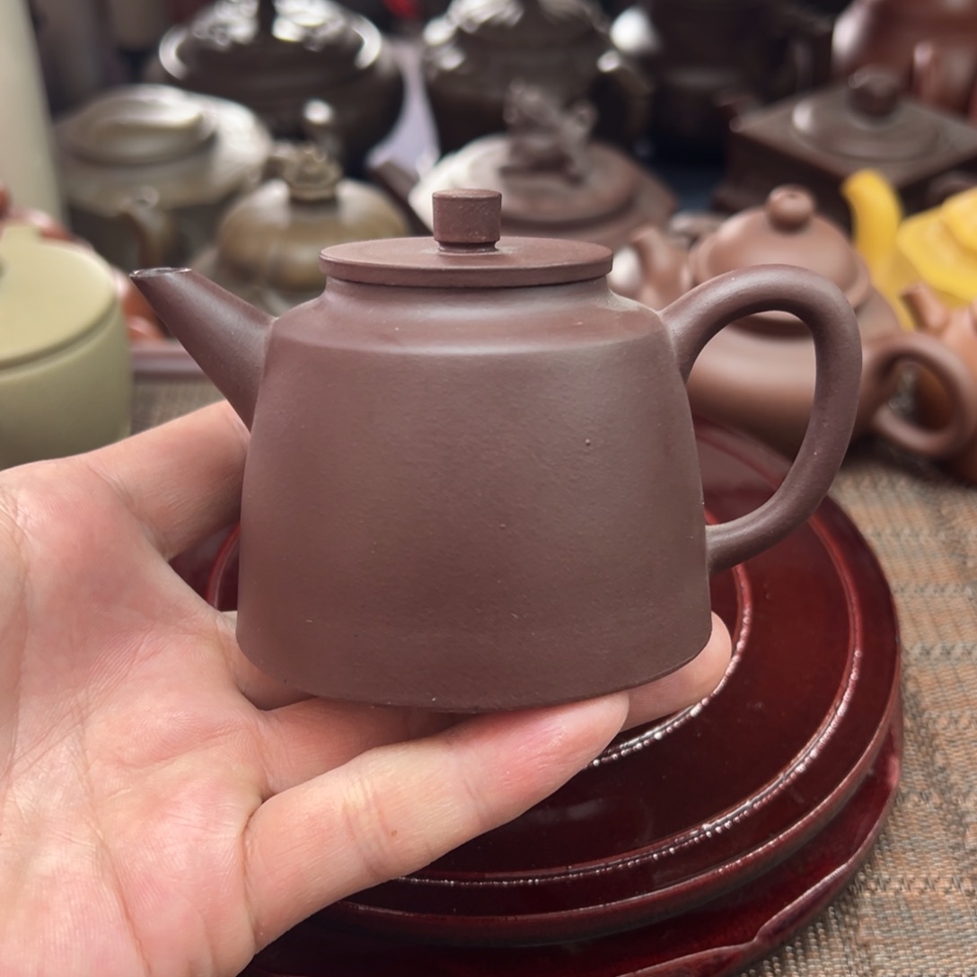 茶壶紫砂宜兴原矿紫砂壶150毫升容量