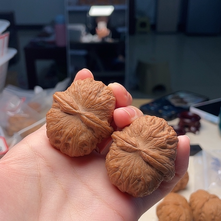 吊坠文玩核桃元宝45