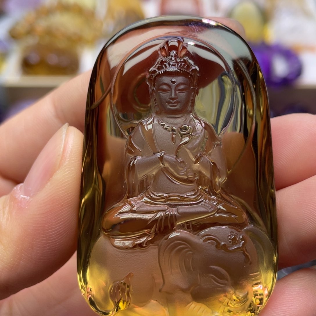 水晶颈饰未镶嵌定制