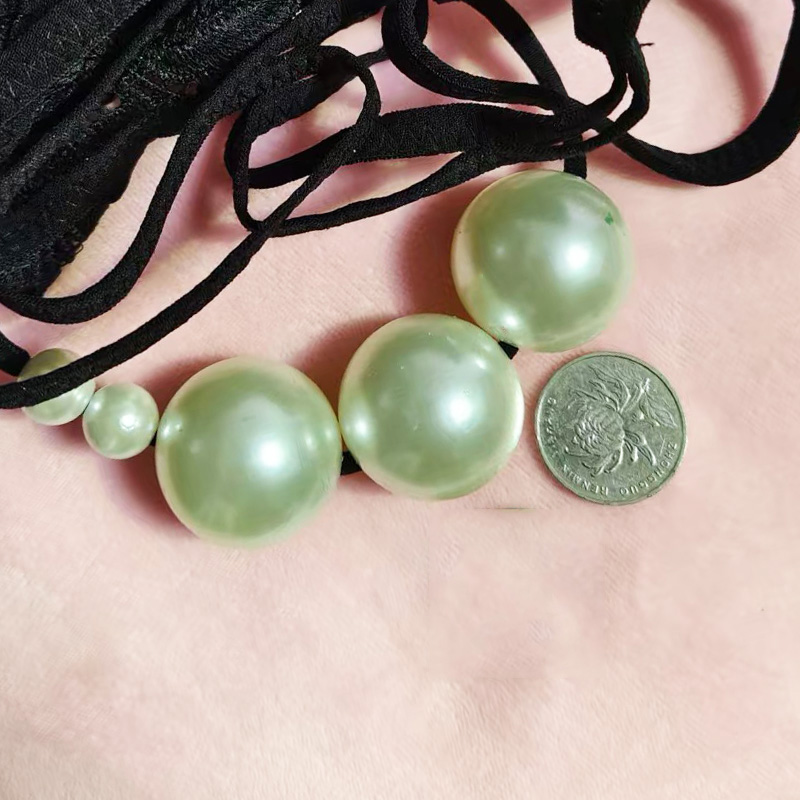 女士内裤蕾丝时尚黑色百搭个性弹力网红带钻性感少女三角底裤