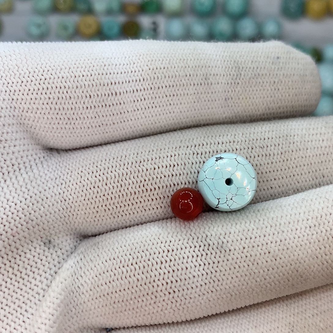 南红玛瑙珠宝半成品未镶嵌没****子