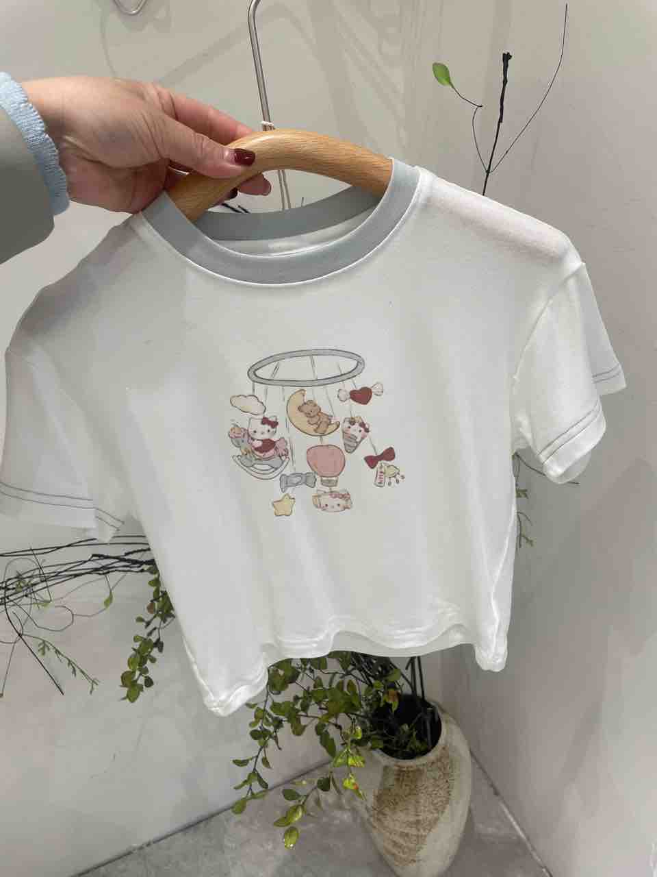 韩版童装小童女童短袖T恤