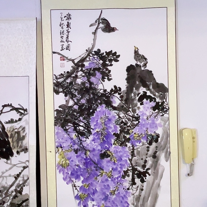 国画张圣敏先生纯手绘作品