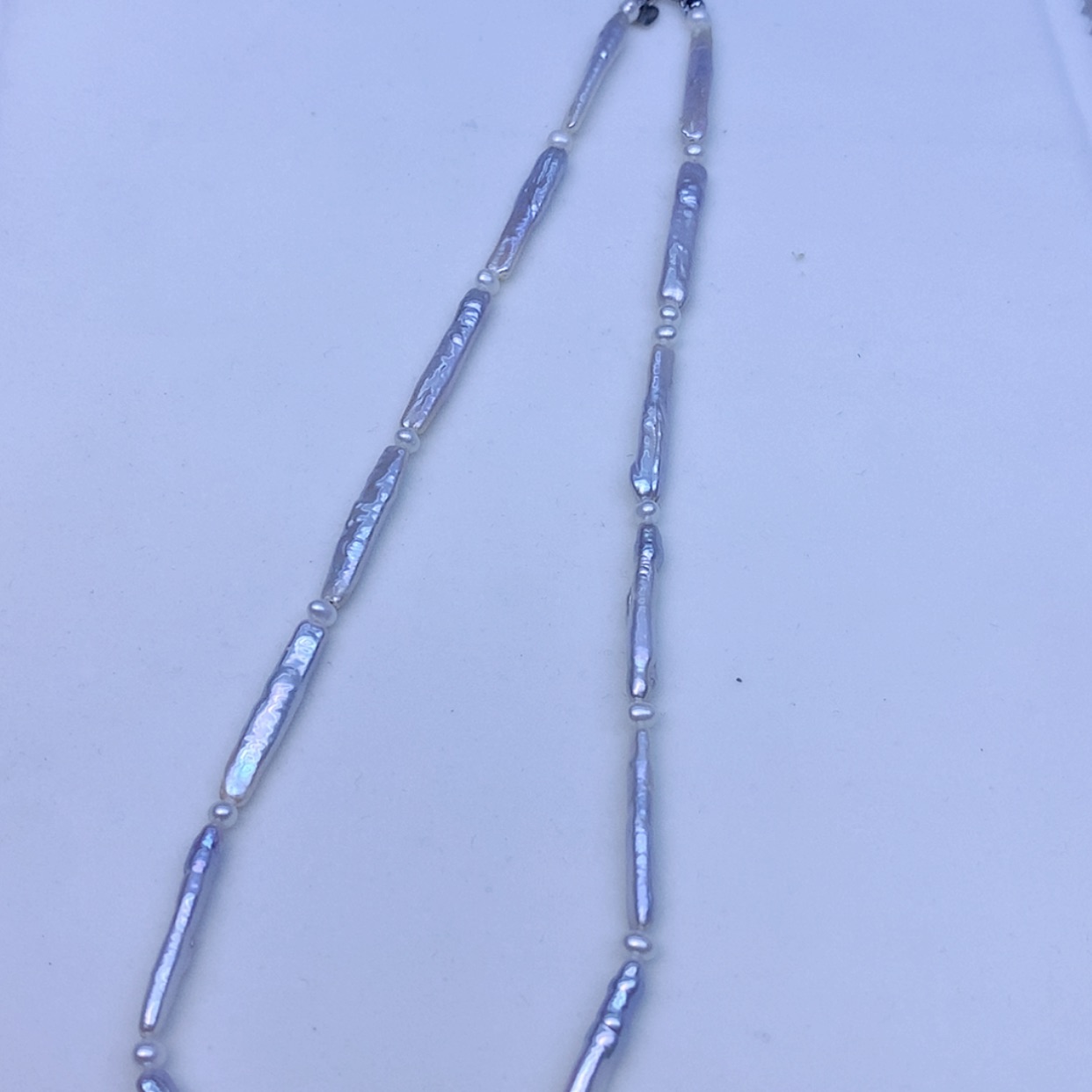 【闪购商品】淡水珍珠颈饰银S925镶嵌